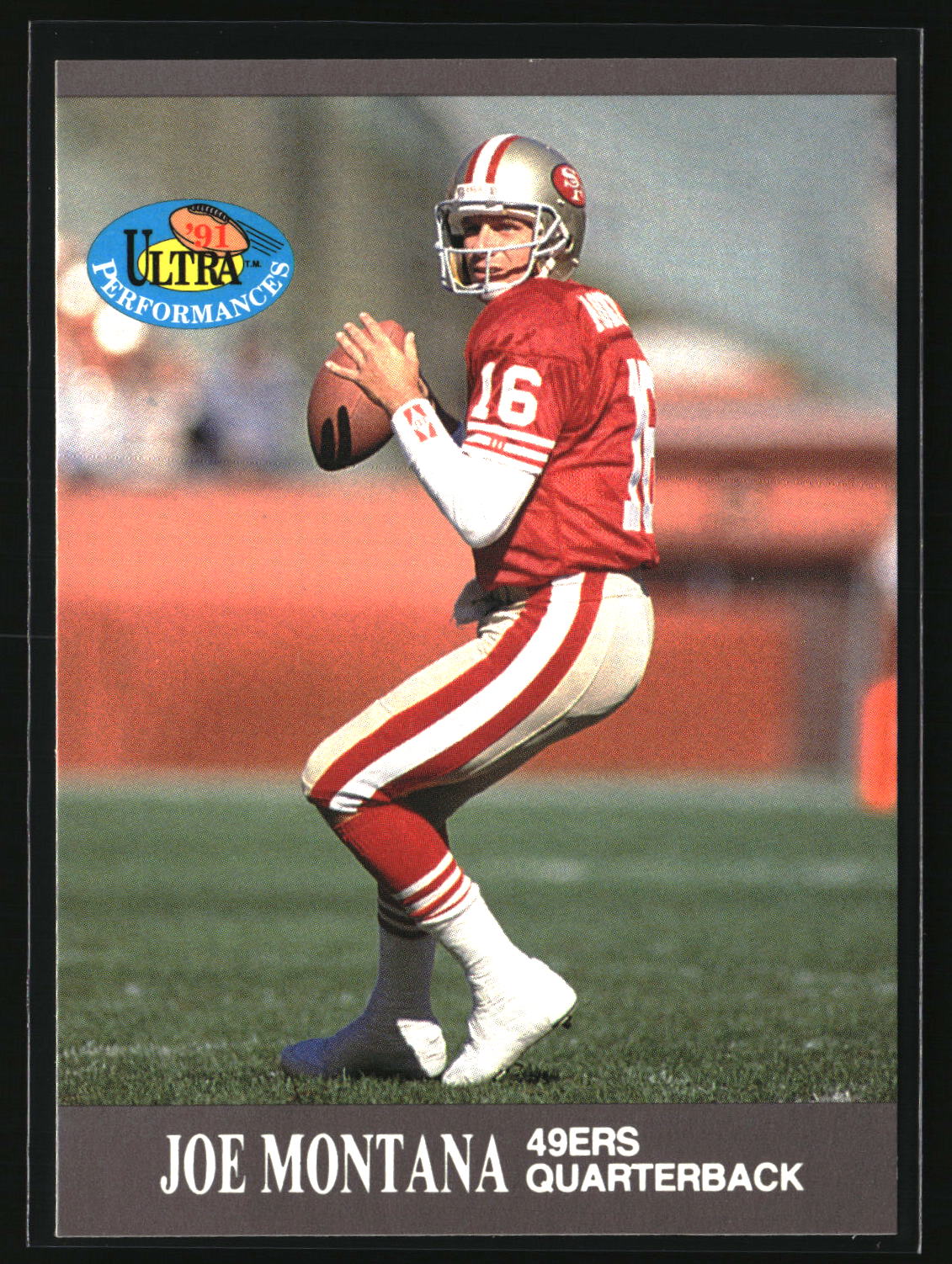 Joe Montana 1991 Ultra Ultra Performances #4