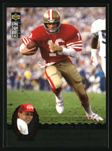 Joe Montana 1995 Collector's Choice Joe Montana Trilogy #MT7