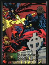Demogoblin / Cloak / Nightwatch 1994 Fleer Marvel Universe #21