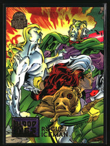 Iceman &amp; Rogue 1994 Fleer Marvel Universe #28