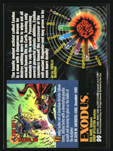 Exodus 1994 Fleer Marvel Universe #99
