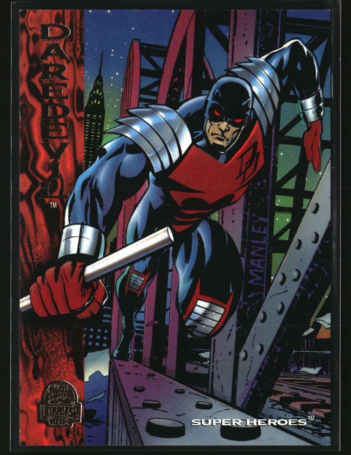 Daredevil 1994 Fleer Marvel Universe #188