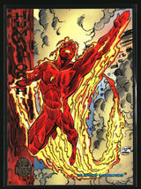 Human Torch 1994 Fleer Marvel Universe #191