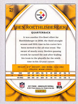 Ben Roethlisberger 2017 Panini Immaculate Collection #82 #/99