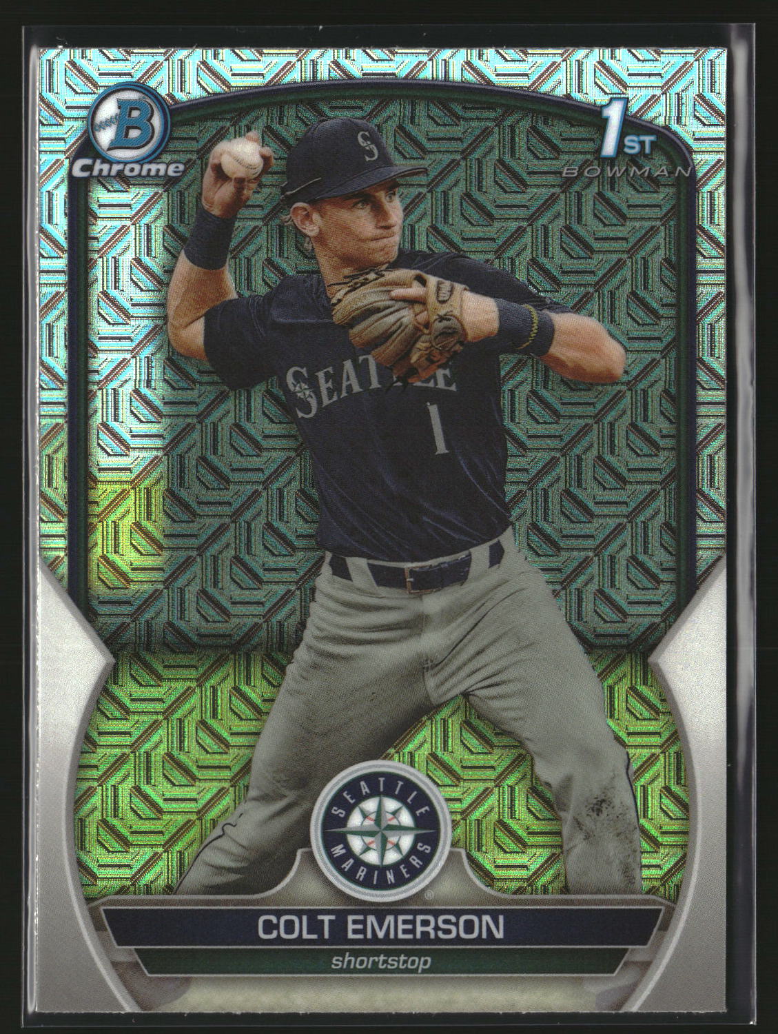 Colt Emerson 2023 Bowman Draft Chrome Japan Refractor #BDC-42