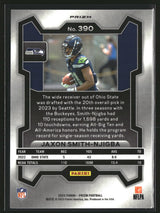 Jaxon Smith-Njigba 2023 Panini Prizm Red White and Blue #390