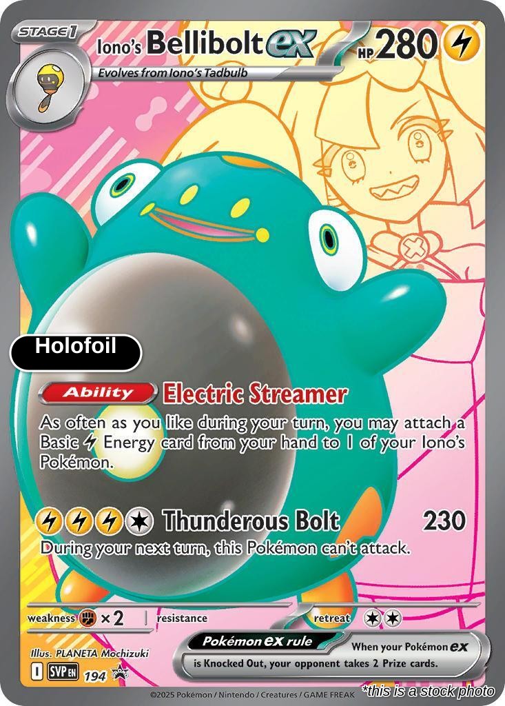 Iono's Bellibolt ex - 194