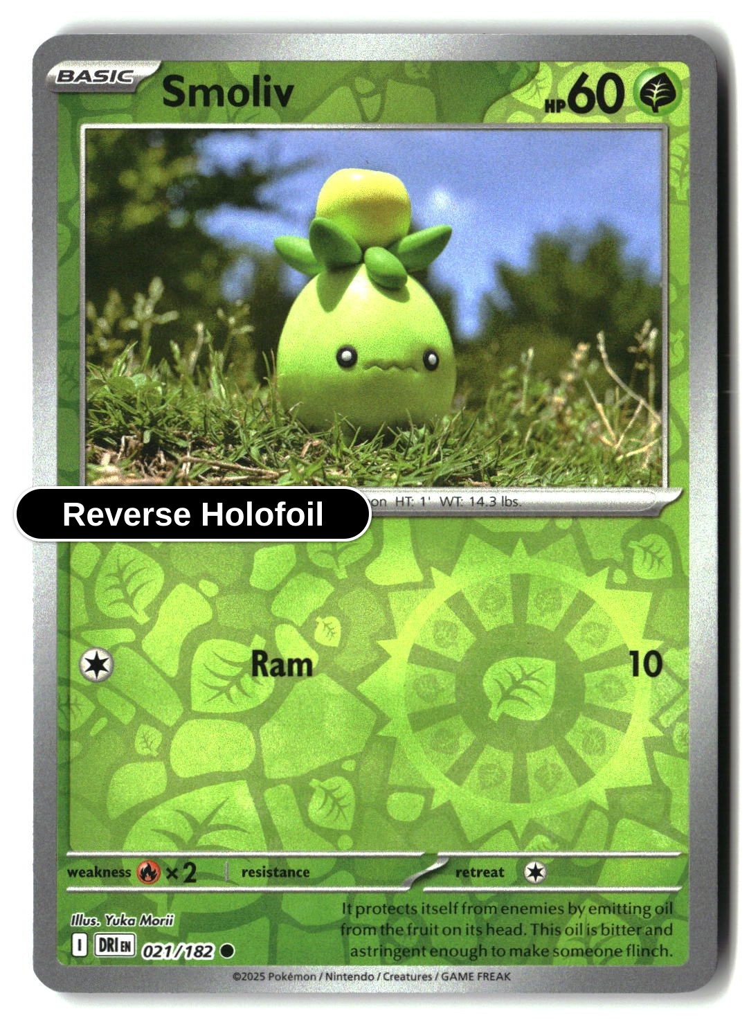 Smoliv - 021/182 - [DRI - SV10: Destined Rivals] - Reverse Holofoil