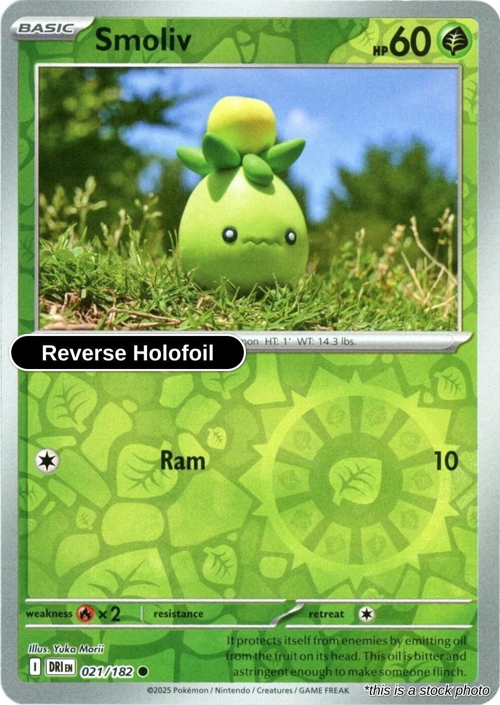 Smoliv - 021/182 - [DRI - SV10: Destined Rivals] - Reverse Holofoil