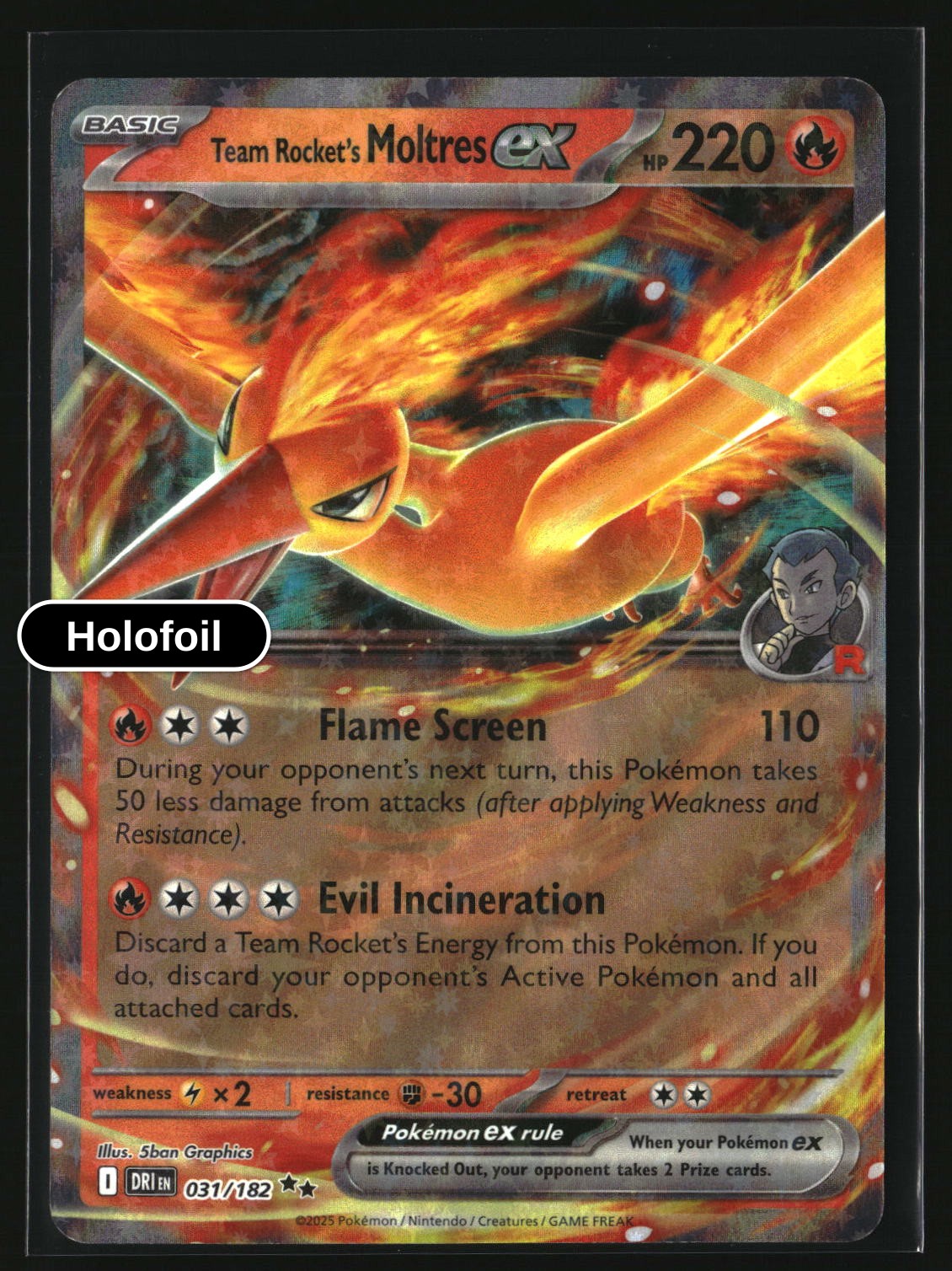 Team Rocket's Moltres ex