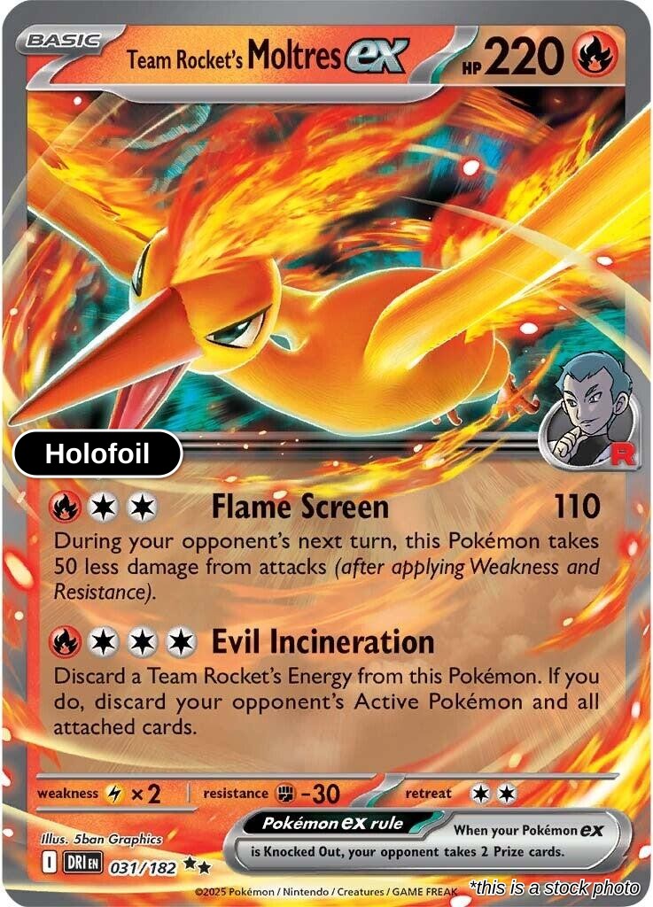 Team Rocket's Moltres ex