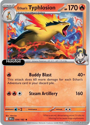 Ethan's Typhlosion