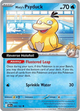 Misty's Psyduck - 045/182 - [DRI - SV10: Destined Rivals] - Reverse Holofoil
