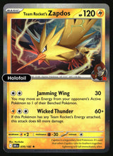 Team Rocket's Zapdos - 070/182 - [DRI - SV10: Destined Rivals] - Holofoil