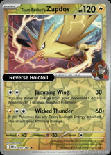 Team Rocket's Zapdos - 070/182 - [DRI - SV10: Destined Rivals] - Reverse Holofoil