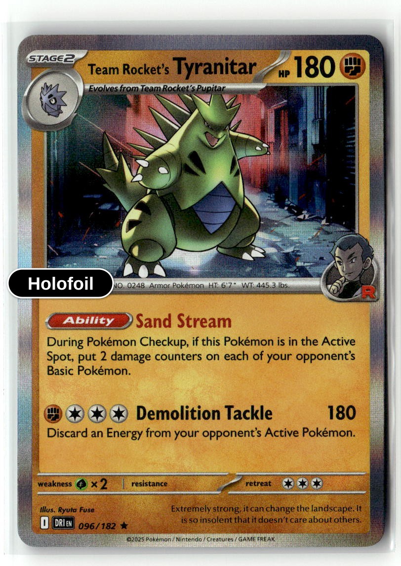 Team Rocket's Tyranitar