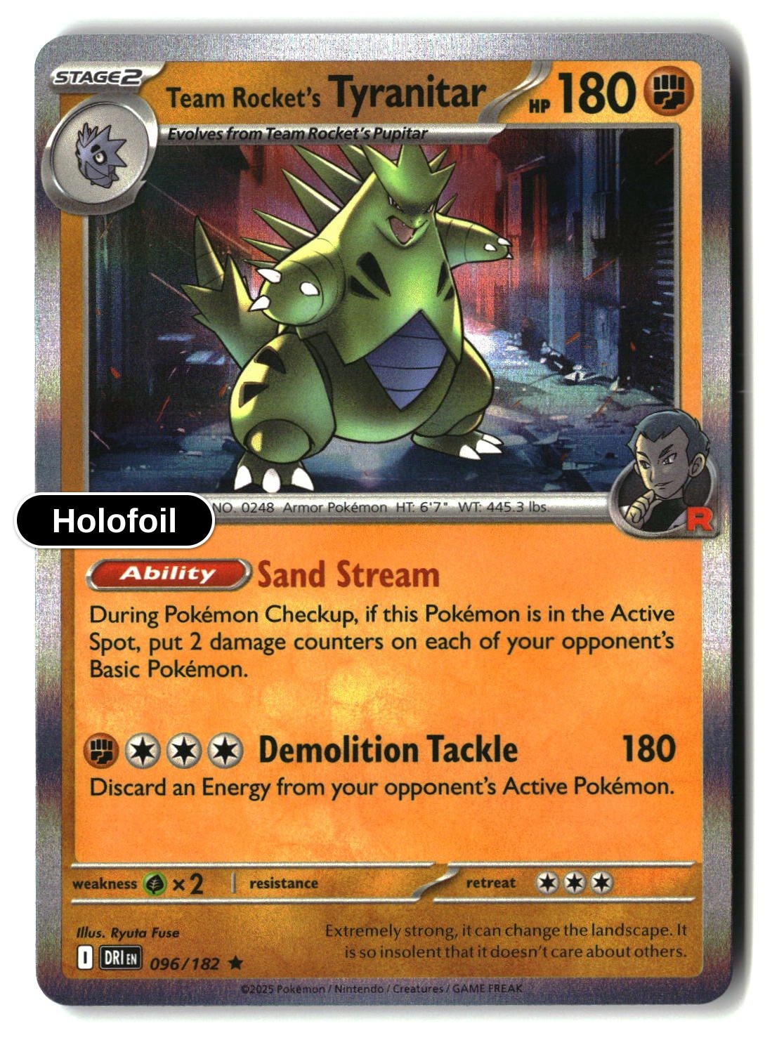 Team Rocket's Tyranitar