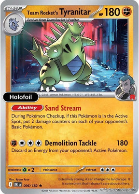 Team Rocket's Tyranitar