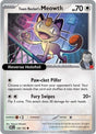 Team Rocket's Meowth - 149/182 - [DRI - SV10: Destined Rivals] - Reverse Holofoil