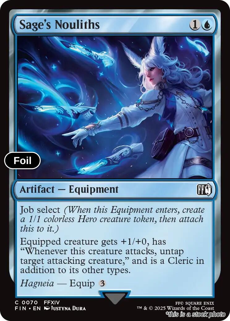 Sage's Nouliths - 70 - [FIN - FINAL FANTASY] - Foil
