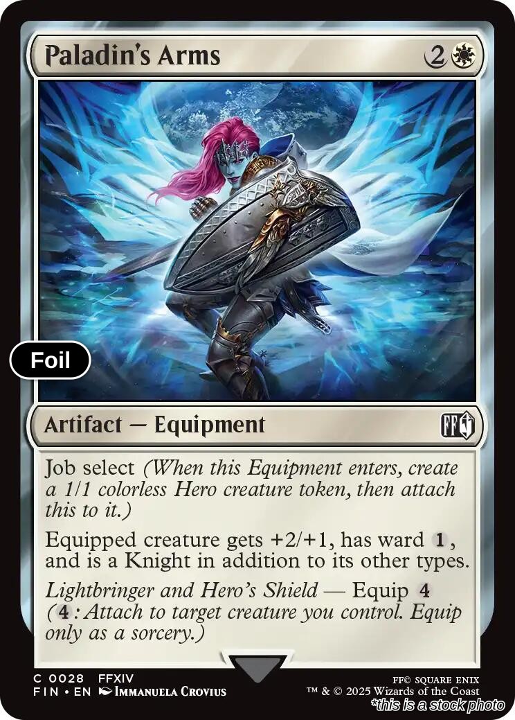Paladin's Arms - 28 - [FIN - FINAL FANTASY] - Foil