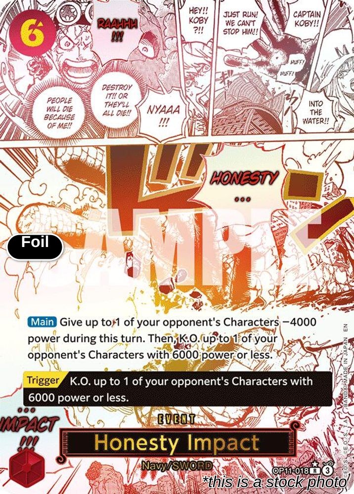 Honesty Impact (Alternate Art)