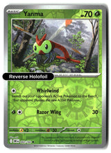 Yanma - 002/182 - [DRI - SV10: Destined Rivals] - Reverse Holofoil