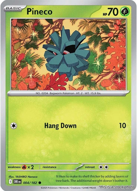 Pineco - 004/182 - [DRI - SV10: Destined Rivals]
