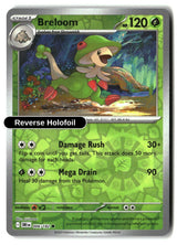 Breloom - 006/182 - [DRI - SV10: Destined Rivals] - Reverse Holofoil