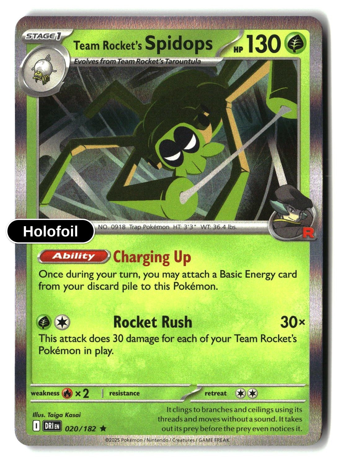 Team Rocket's Spidops - 020/182
