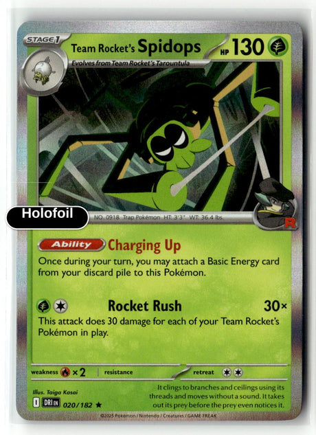 Team Rocket's Spidops - 020/182