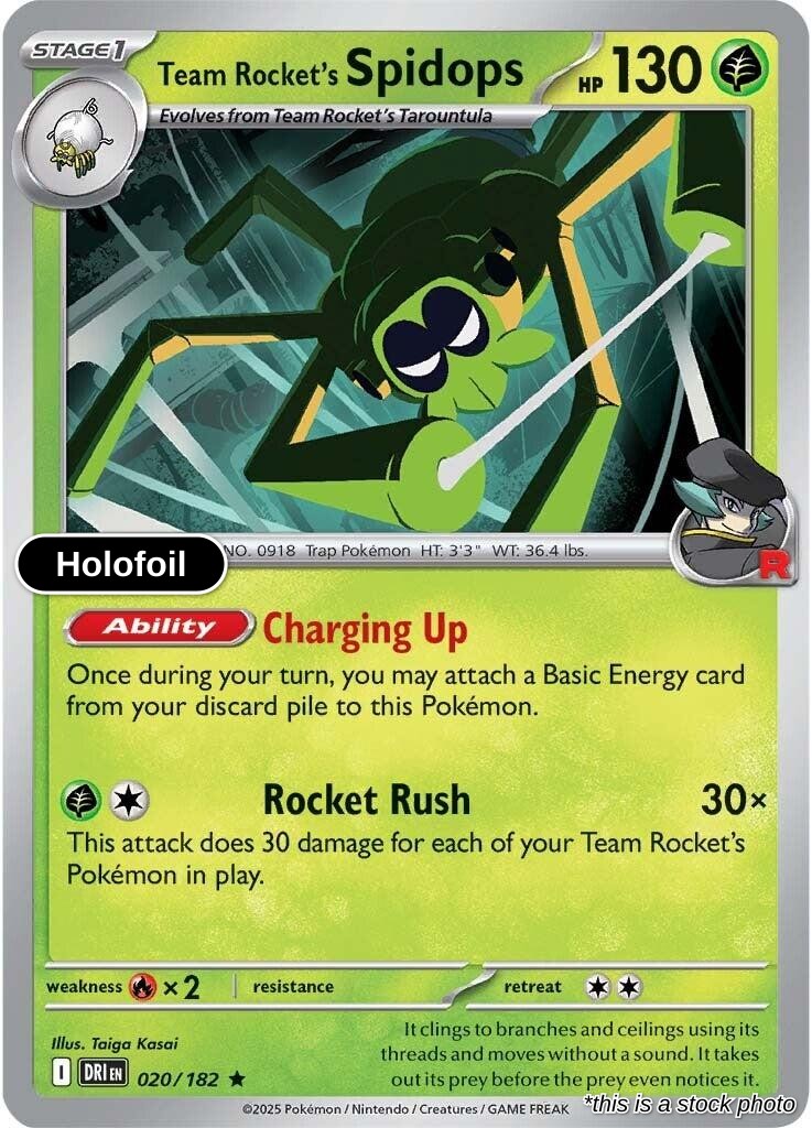 Team Rocket's Spidops - 020/182