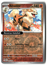Arcanine - 028/182 - [DRI - SV10: Destined Rivals] - Reverse Holofoil