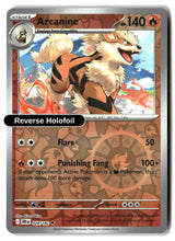 Arcanine - 028/182 - [DRI - SV10: Destined Rivals] - Reverse Holofoil