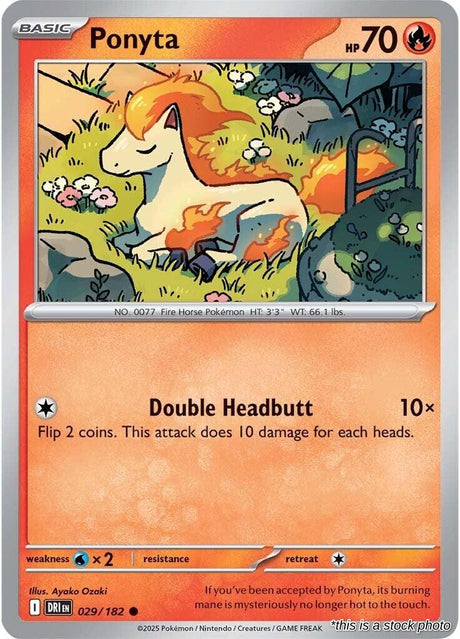 Ponyta - 029/182 - [DRI - SV10: Destined Rivals]