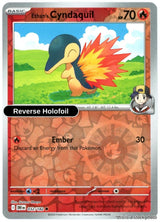 Ethan's Cyndaquil - 032/182 - [DRI - SV10: Destined Rivals] - Reverse Holofoil