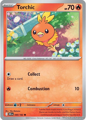Torchic - 040/182 - [DRI - SV10: Destined Rivals]
