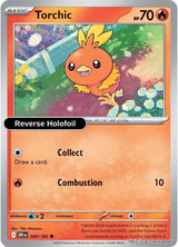 Torchic - 040/182 - [DRI - SV10: Destined Rivals] - Reverse Holofoil