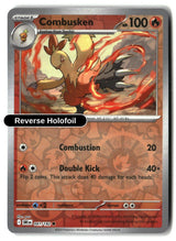 Combusken - 041/182 - [DRI - SV10: Destined Rivals] - Reverse Holofoil