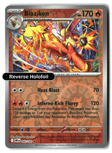Blaziken - 042/182 - [DRI - SV10: Destined Rivals] - Reverse Holofoil