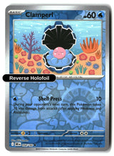 Clamperl - 054/182 - [DRI - SV10: Destined Rivals] - Reverse Holofoil