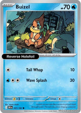 Buizel - 057/182 - [DRI - SV10: Destined Rivals] - Reverse Holofoil