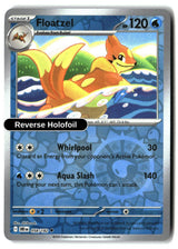 Floatzel - 058/182 - [DRI - SV10: Destined Rivals] - Reverse Holofoil