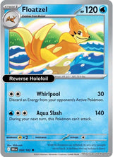 Floatzel - 058/182 - [DRI - SV10: Destined Rivals] - Reverse Holofoil