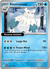 Abomasnow - 060/182 - [DRI - SV10: Destined Rivals] - Reverse Holofoil