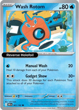 Wash Rotom - 061/182 - [DRI - SV10: Destined Rivals] - Reverse Holofoil