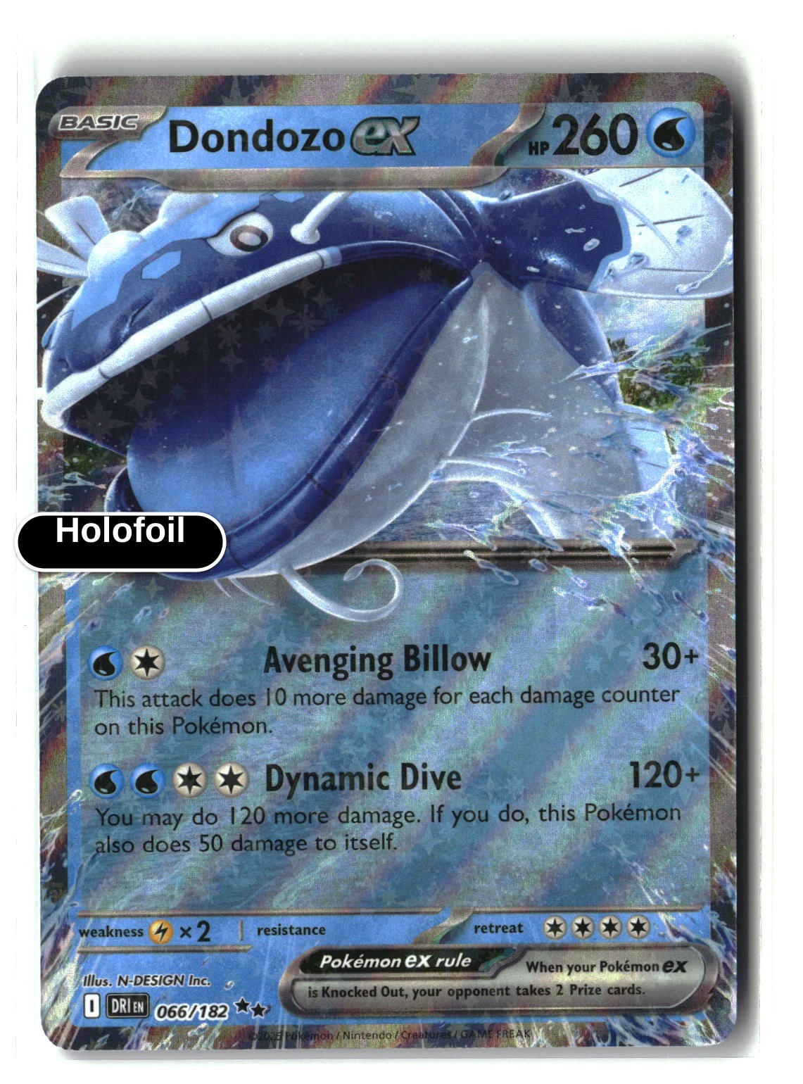 Dondozo ex - 066/182