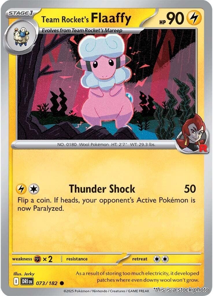 Team Rocket's Flaaffy - 073/182 - [DRI - SV10: Destined Rivals]