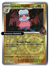 Team Rocket's Flaaffy - 073/182 - [DRI - SV10: Destined Rivals] - Reverse Holofoil