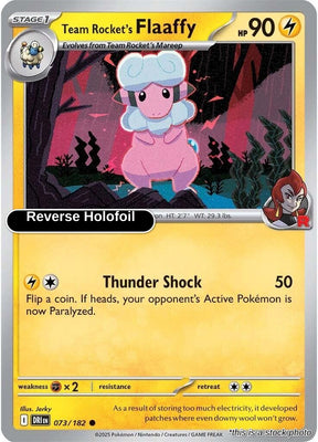 Team Rocket's Flaaffy